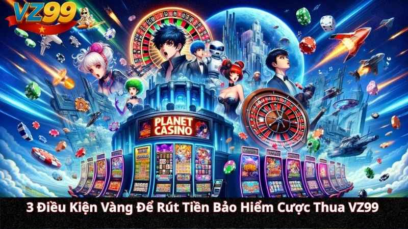 Khuyến Mãi VZ99: Quỹ Bảo Hiểm Cược Thua VZ99 Lên Đến 10% – Phao Cứu Sinh Vững Chắc 3 Điều Kiện Vàng Để Rút Tiền Bảo Hiểm Cược Thua VZ99