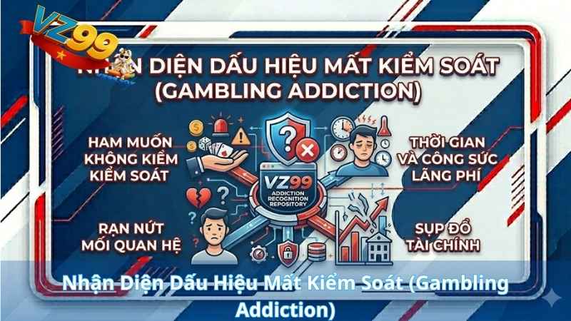 CHƠI CÓ TRÁCH NHIỆM VZ99 (18+) Nhận Diện Dấu Hiệu Mất Kiểm Soát (Gambling Addiction)