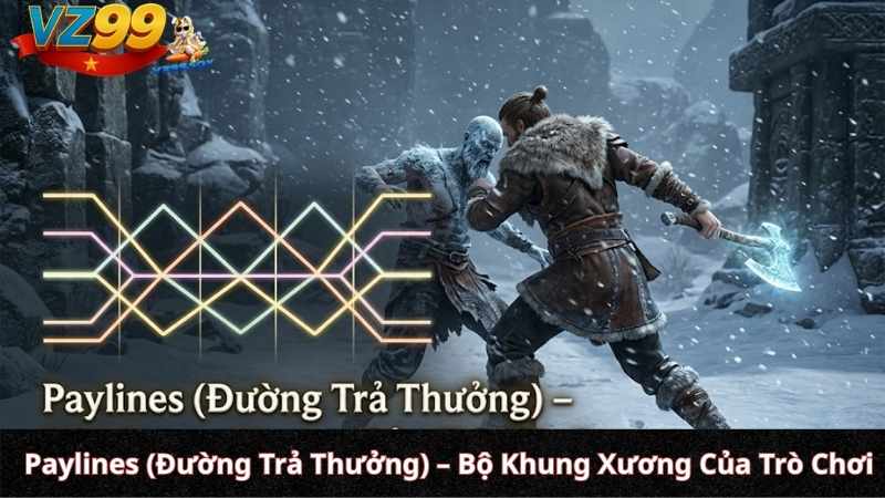 Thuật Ngữ Nổ Hũ VZ99: Cẩm Nang Giải Mã Scatter, Wild & Paylines Cho Người Mới Bắt Đầu Paylines (Đường Trả Thưởng) – Bộ Khung Xương Của Trò Chơi